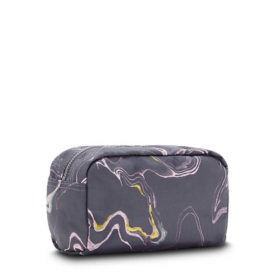 Kipling Gleam Printed Pouch Çanta Gümüş | TR 1075GS